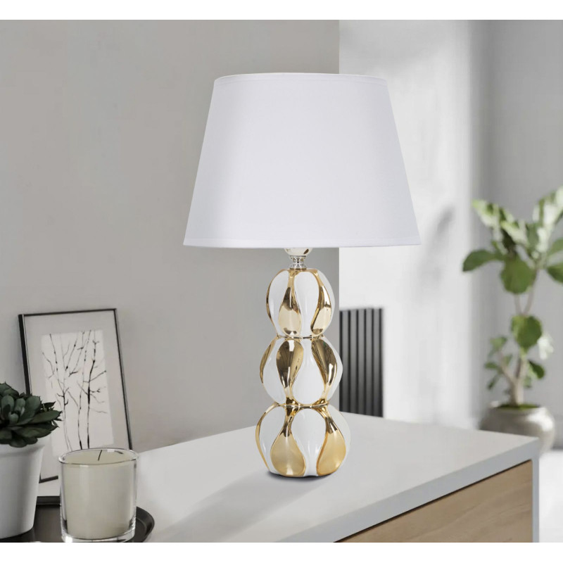 LAMPE DE TABLE GLAM BALLS CM Ø 28X46
