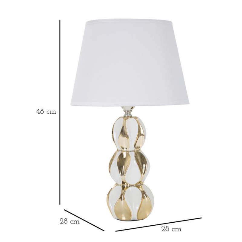 LAMPE DE TABLE GLAM BALLS CM Ø 28X46