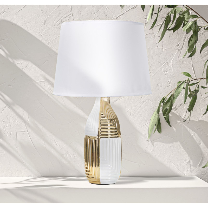 LAMPE DE TABLE GLAM LINE CM Ø 33X54