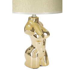 LAMPE DE TABLE GLAM WOMAN CM Ø 25X39,5