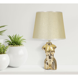 LAMPE DE TABLE GLAM WOMAN CM Ø 25X39,5