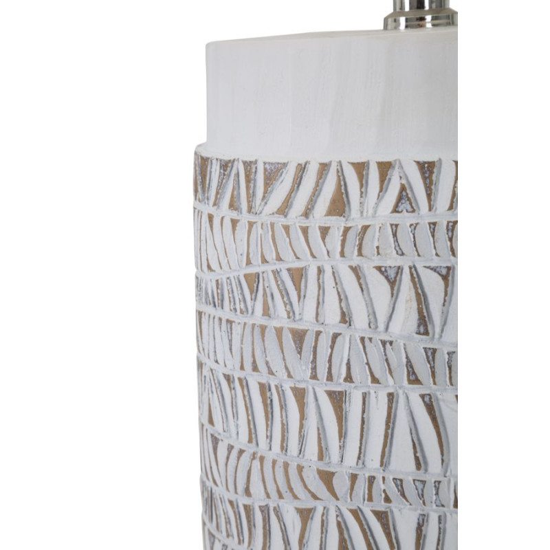 LAMPE DE TABLE POLYRÉSINE NAIROBI CM Ø 35X60,5
