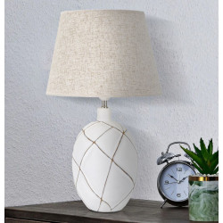 LAMPE DE TABLE POLYRÉSINE LINES CM Ø 35X60