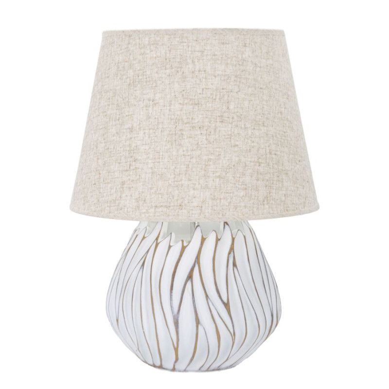 LAMPE DE TABLE POLYRÉSINE HONDURAS CM Ø 35X48