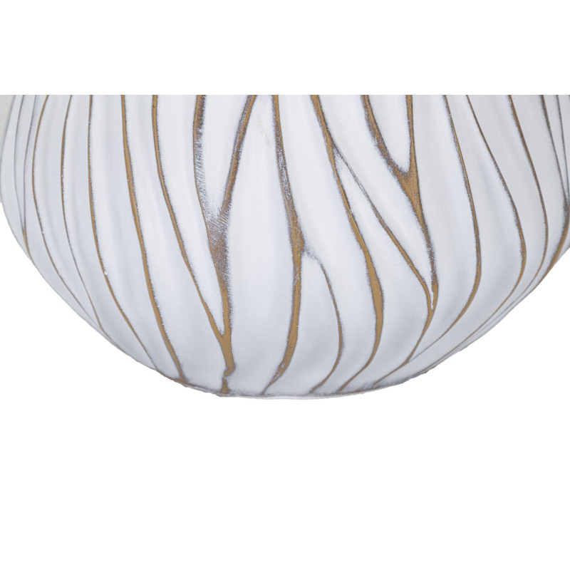 LAMPE DE TABLE POLYRÉSINE HONDURAS CM Ø 35X48