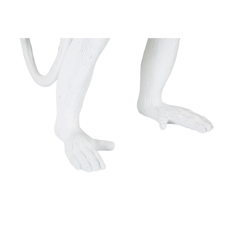 LAMPE DE TABLE MONKEY BLANC CM Ø 26X34X55