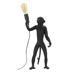LAMPE DE TABLE MONKEY NOIR...
