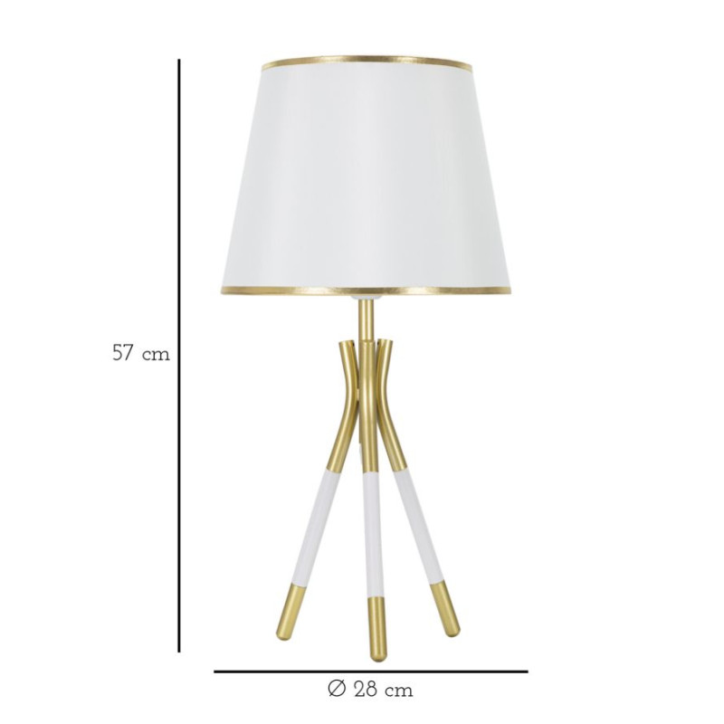 LAMPE DE TABLE TRIPLY CM Ø 28X57
