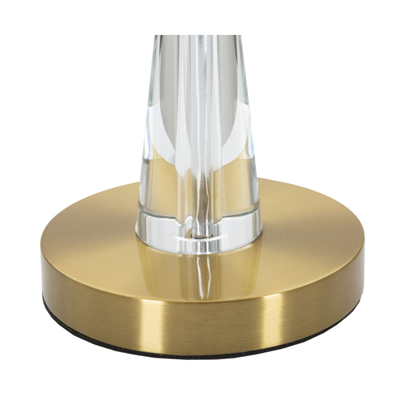 LAMPE DE TABLE CRISTAL CM Ø 30X56