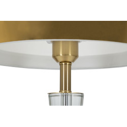 LAMPE DE TABLE CRISTAL CM Ø 30X56
