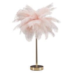 LAMPE DE TABLE PALM ROSE CM...