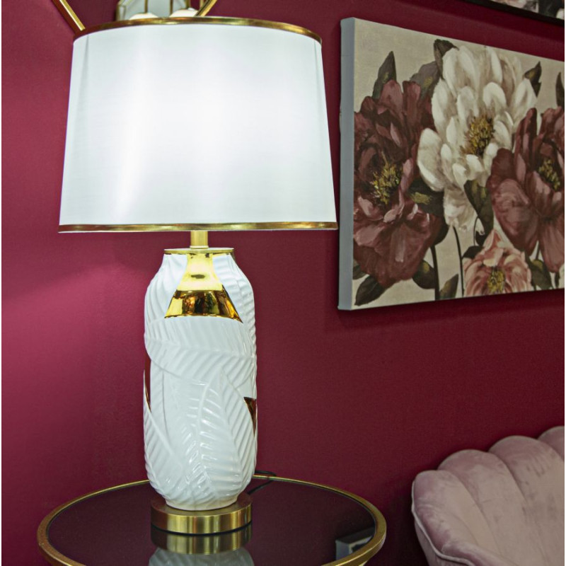 LAMPE DE TABLE EN CÉRAMIQUE CM Ø 40X70
