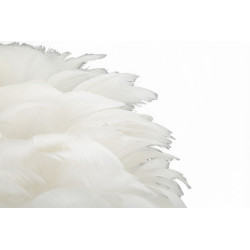 LAMPE DE TABLE BOULE PLUME CM Ø 30X50