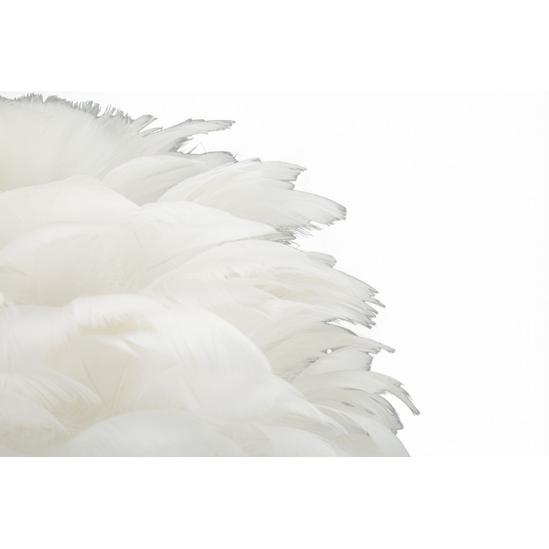 LAMPE DE TABLE BOULE PLUME CM Ø 30X50