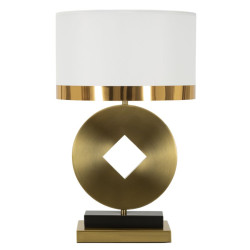 LAMPE DE TABLE COIN Ø 30X53