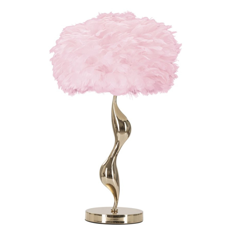 LAMPE DE TABLE SLIM ROSE CM Ø 40X63