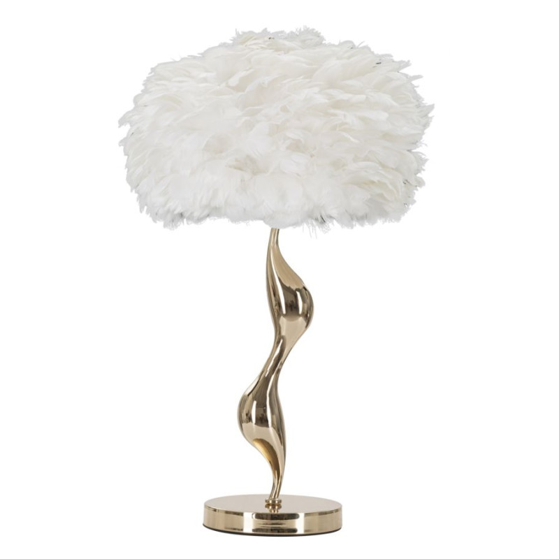 LAMPE DE TABLE SLIM BLANC CM Ø 40X63
