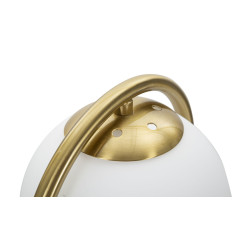 LAMPE DE TABLE GLAMY ARC -A- CM Ø 21X47