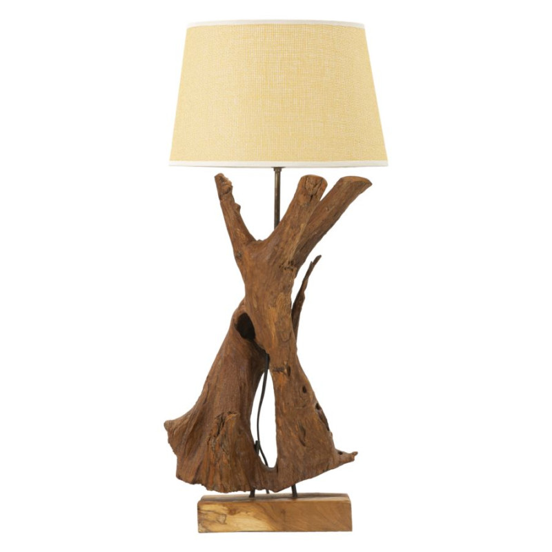 LAMPADA TECK DA TAVOLO CM Ø 35X80