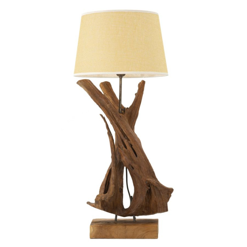 LAMPADA TECK DA TAVOLO CM Ø 35X80