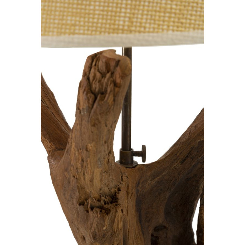 LAMPADA TECK DA TAVOLO CM Ø 35X80