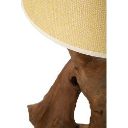 LAMPADA TECK DA TAVOLO CM Ø 35X80