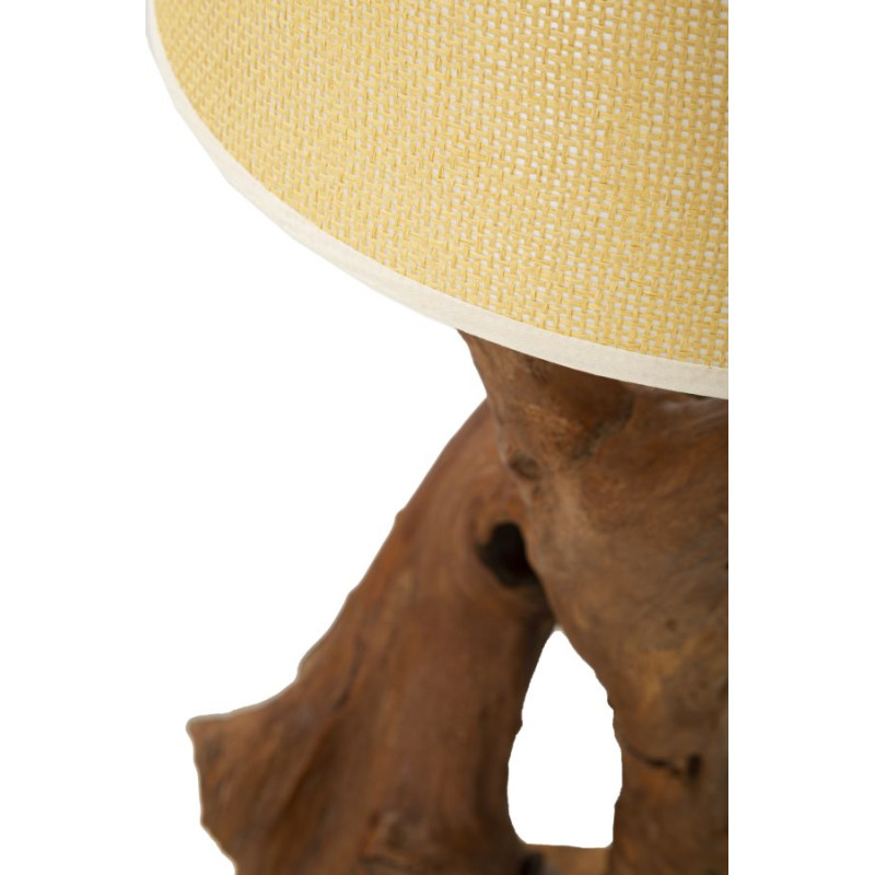 LAMPADA TECK DA TAVOLO CM Ø 35X80