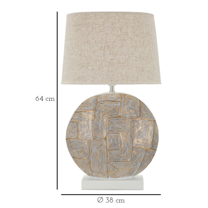 LAMPE DE TABLE ECLIPS CM Ø 38X64
