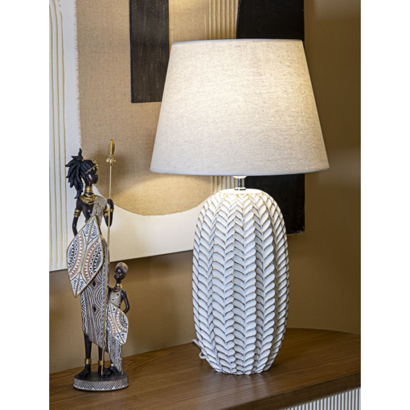 LAMPE DE TABLE LEAF CM Ø 35X65