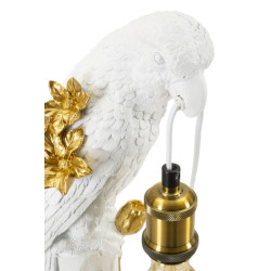 LAMPE DE TABLE PERROQUET CM 20X20X50,5
