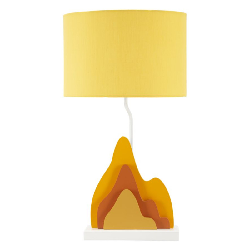 LAMPE DE TABLE COULEUR -A- CM 30X57