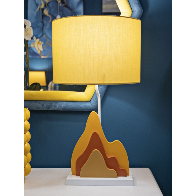 LAMPE DE TABLE COULEUR -A- CM 30X57