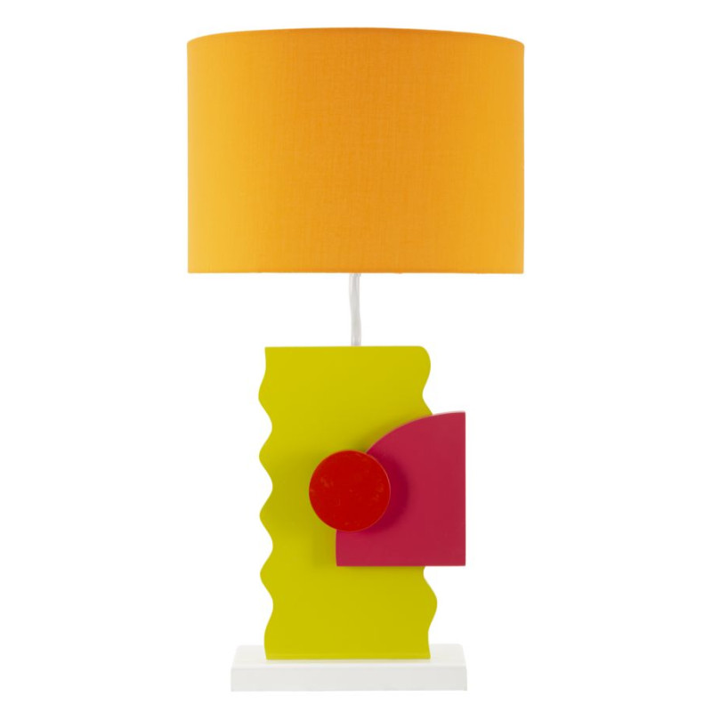 LAMPE DE TABLE COULEUR -B- 30X60,5
