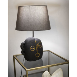 LAMPE DE TABLE TRIBAL -A- CM Ø 30,5X46