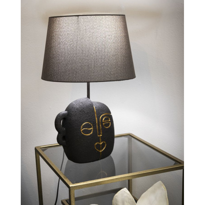 LAMPE DE TABLE TRIBAL -A- CM Ø 30,5X46