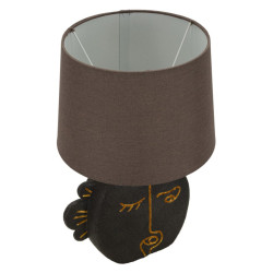 LAMPE DE TABLE TRIBAL -B- CM Ø 27,5X39,5