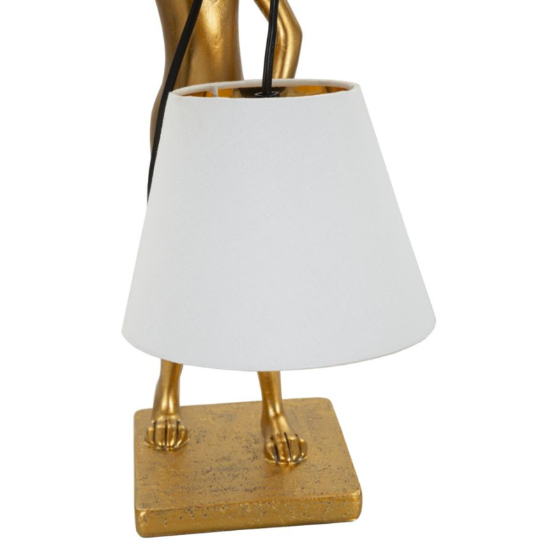 LAMPE DE TABLE LAPIN SUR PIED CM 26x16x47