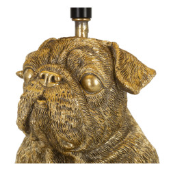 LAMPE DE TABLE CHIEN CM Ø 26X43,8