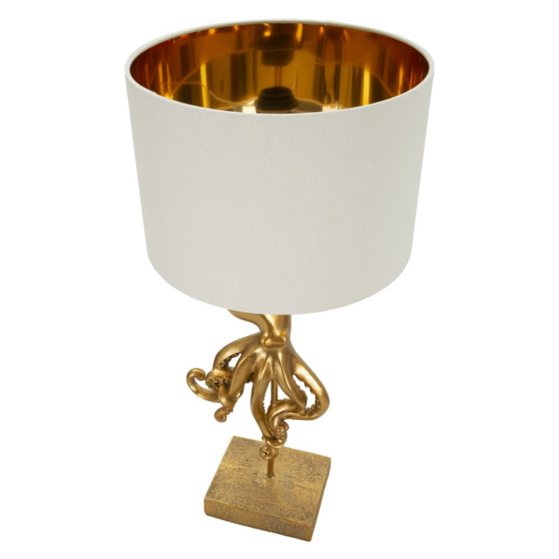 LAMPE DE TABLE OCTOPUS OR CM Ø 30,5X64,5