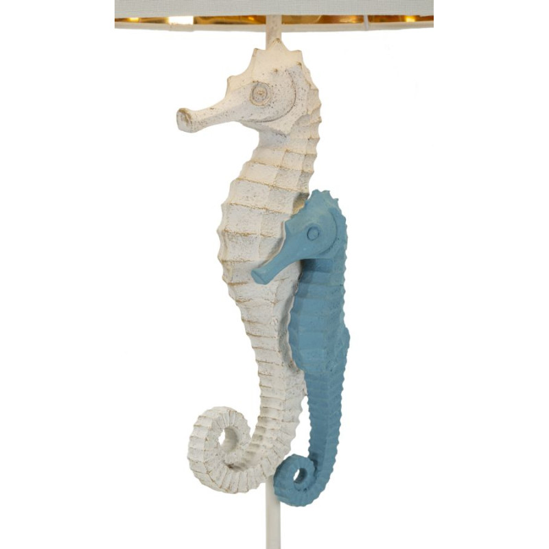 LAMPE DE TABLE HIPPOCAMPE CM Ø 30,5X66,5