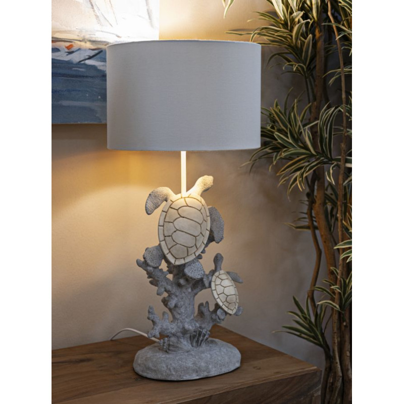 LAMPE DE TABLE TORTUE CM Ø 30,5X63,5