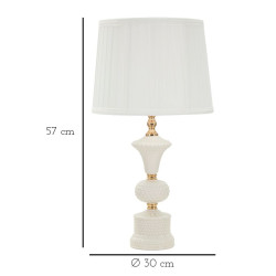 LAMPE DE TABLE CASERTA CM Ø 30X57