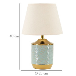 LAMPE DE TABLE CAPE TOWN CM Ø 25X40