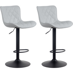 Lot de 2 tabourets de bar...