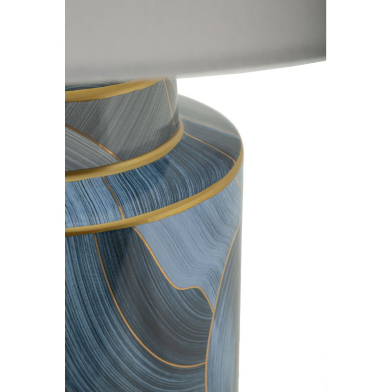 LAMPE DE TABLE EN CÉRAMIQUE ÉLÉGANTE CM Ø 40X64