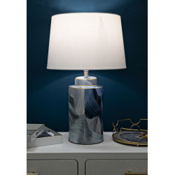 LAMPE DE TABLE EN CÉRAMIQUE ÉLÉGANTE CM Ø 40X64