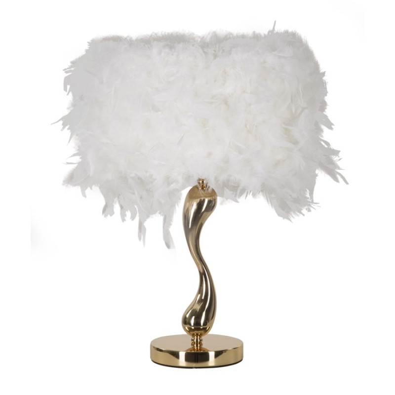 LAMPE DE TABLE CART BLANC CM Ø 25X47