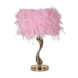 LAMPE DE TABLE CART ROSE CM...