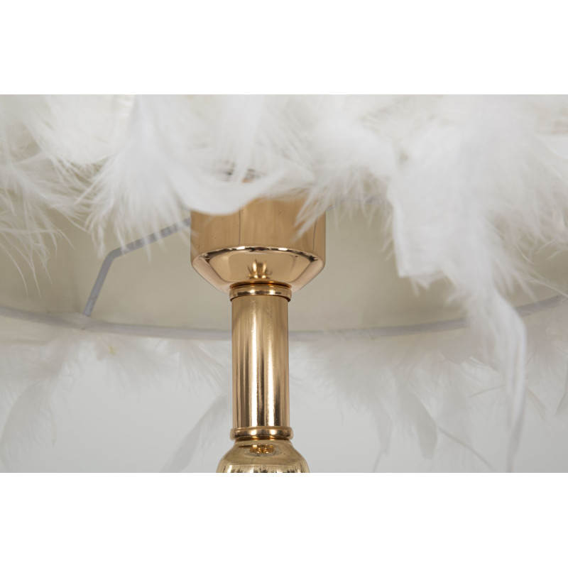 LAMPE DE TABLE TARTY BLANC CM Ø 25X54