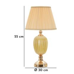 LOT DE LAMPES DE TABLE CM Ø 30X55